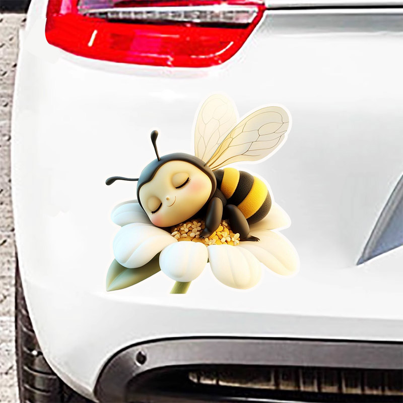Bee Cute Bumblebee Car Sticker - Baby Nursery Yellow Walls reseña y precio