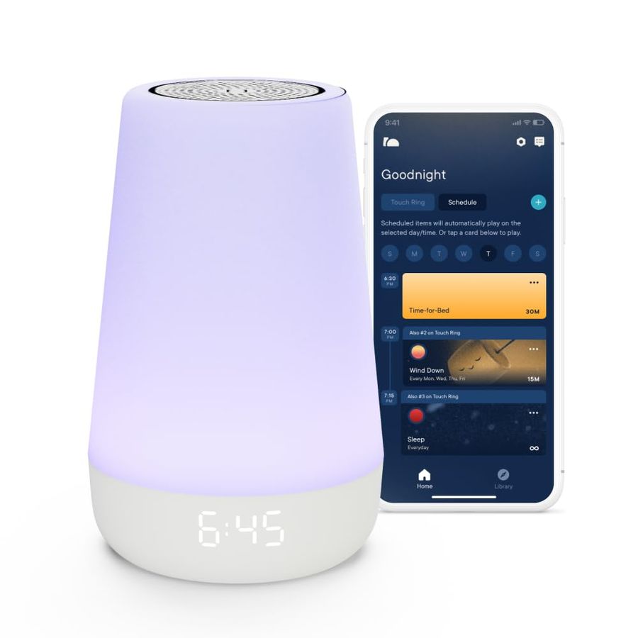 Rest Baby Sound Machine, Night - Sound Sleep Trainer Clock reseña y precio