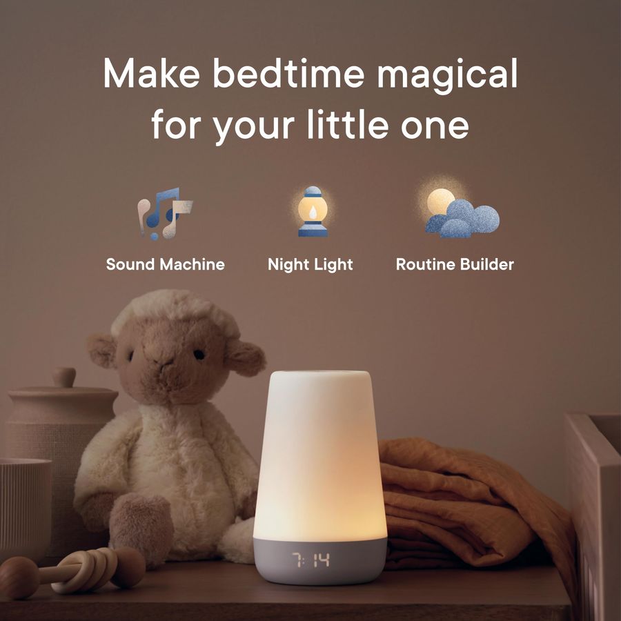 Rest Baby Sound Machine, Night - Sound Sleep Trainer Clock reseña y precio