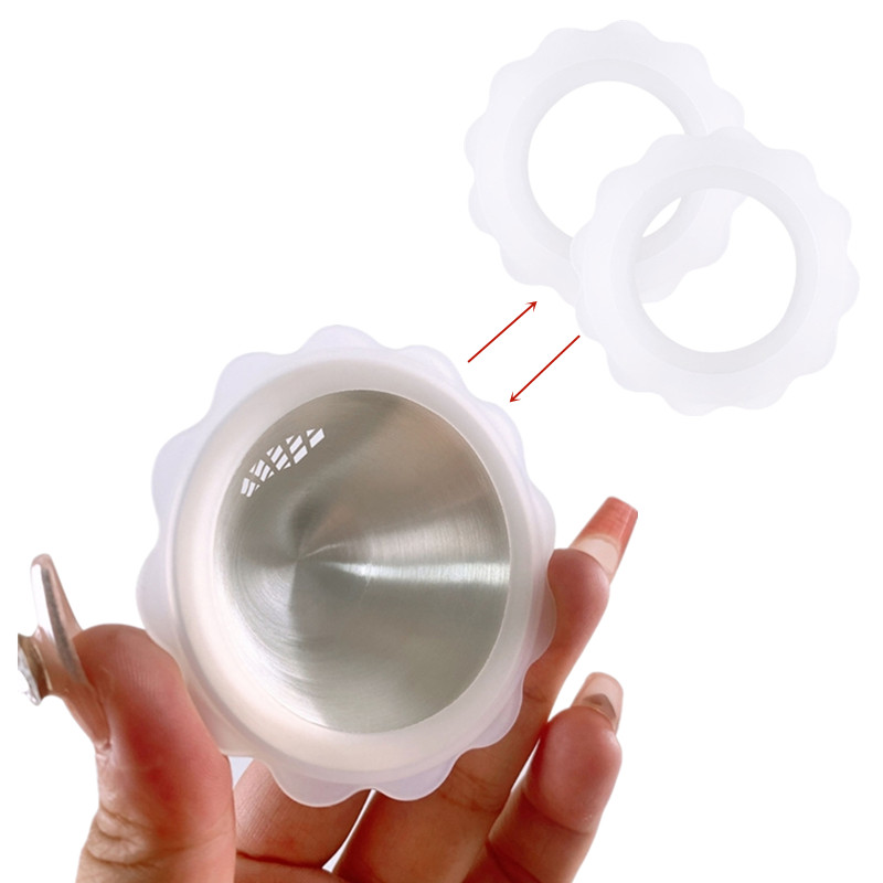2 Pairs Silicone Comfort Rings - Nursing Cover Breastfeeding reseña y precio