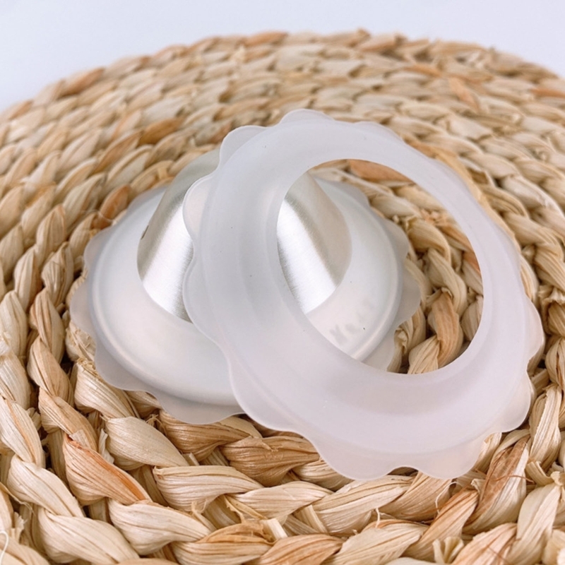 2 Pairs Silicone Comfort Rings - Nursing Cover Breastfeeding reseña y precio