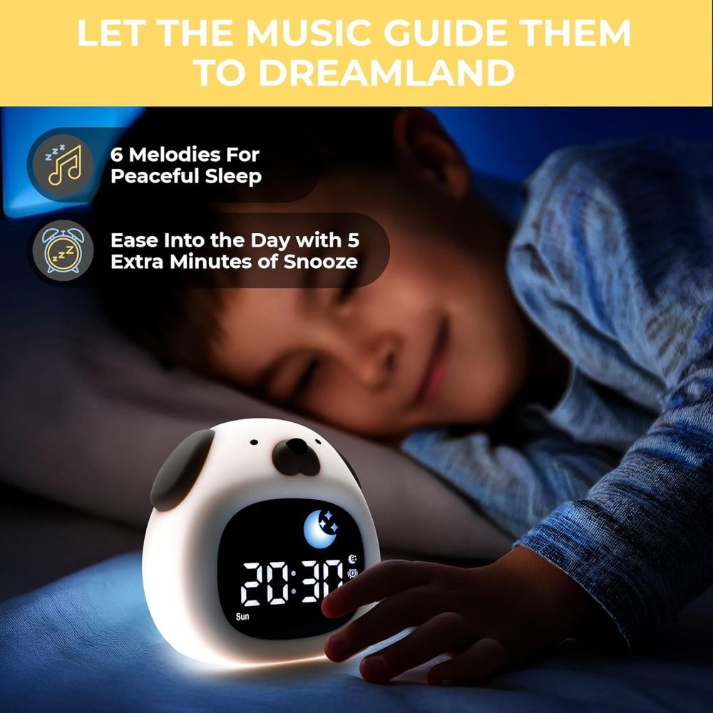 New Bright Alarm Clock with Sl - Sound Sleep Trainer Clock reseña y precio