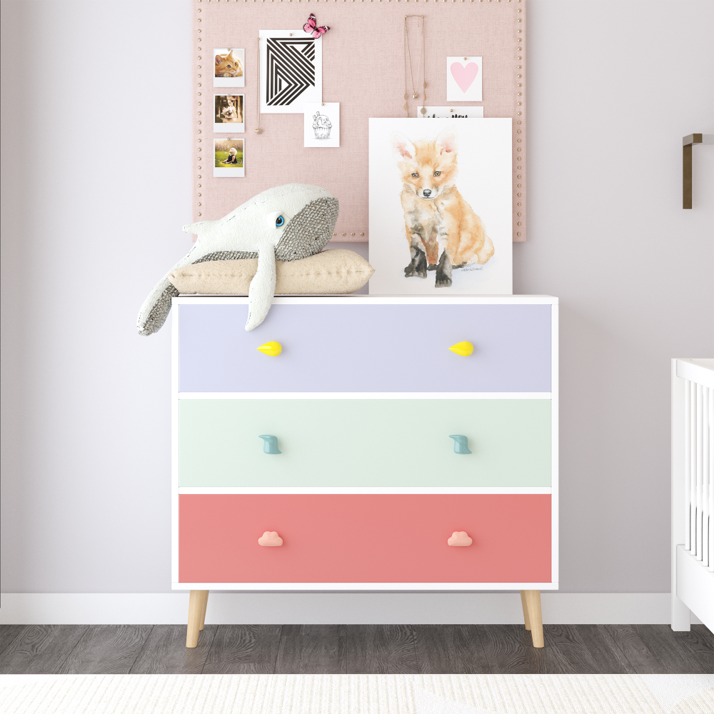 Kids 3-Drawer Dresser - Baby N - Baby Nursery Co reseña y precio