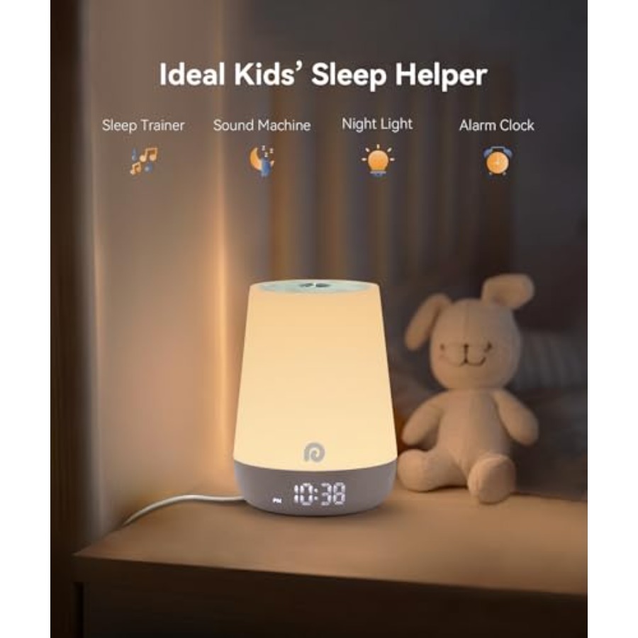 Sound Machine Baby - White Noi - Sound Sleep Trainer Clock reseña y precio