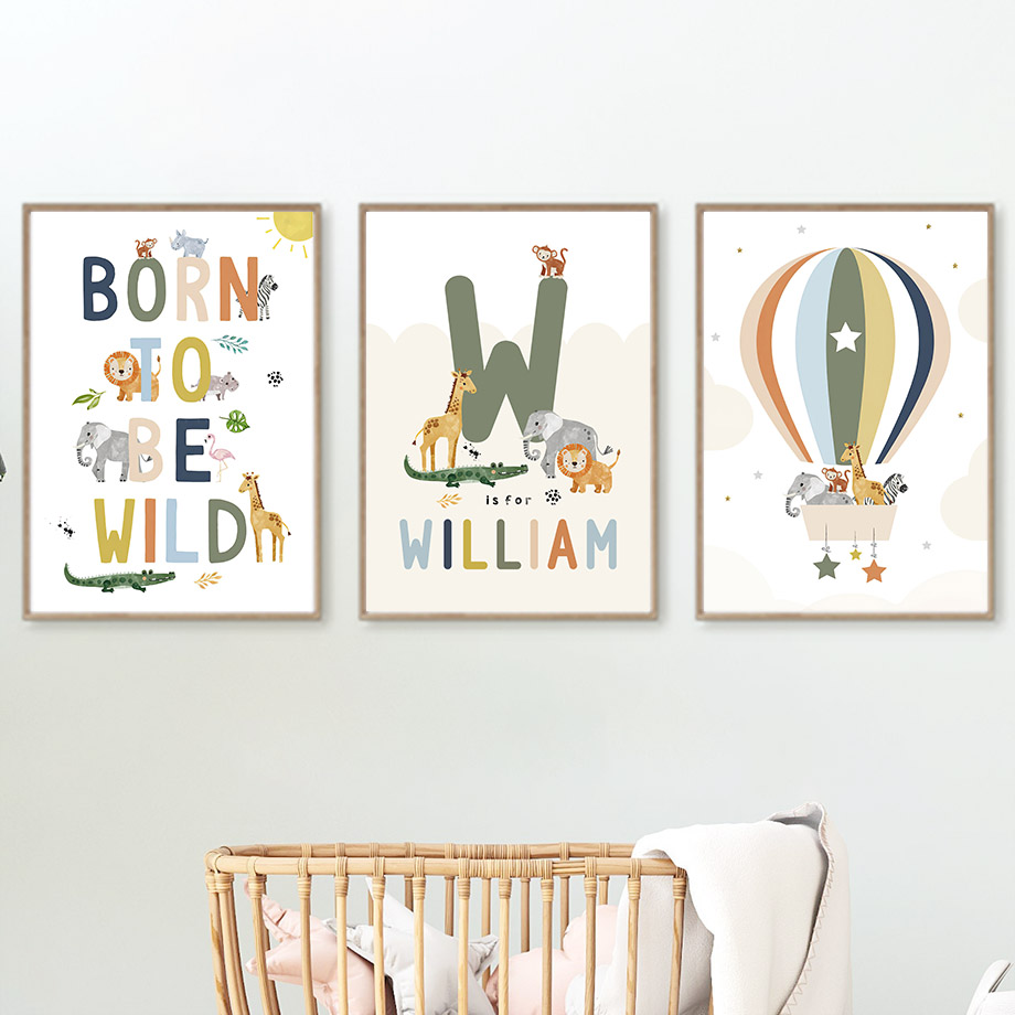 Crocodile Balloon Lion Elephan - Baby Nursery Modern reseña y precio