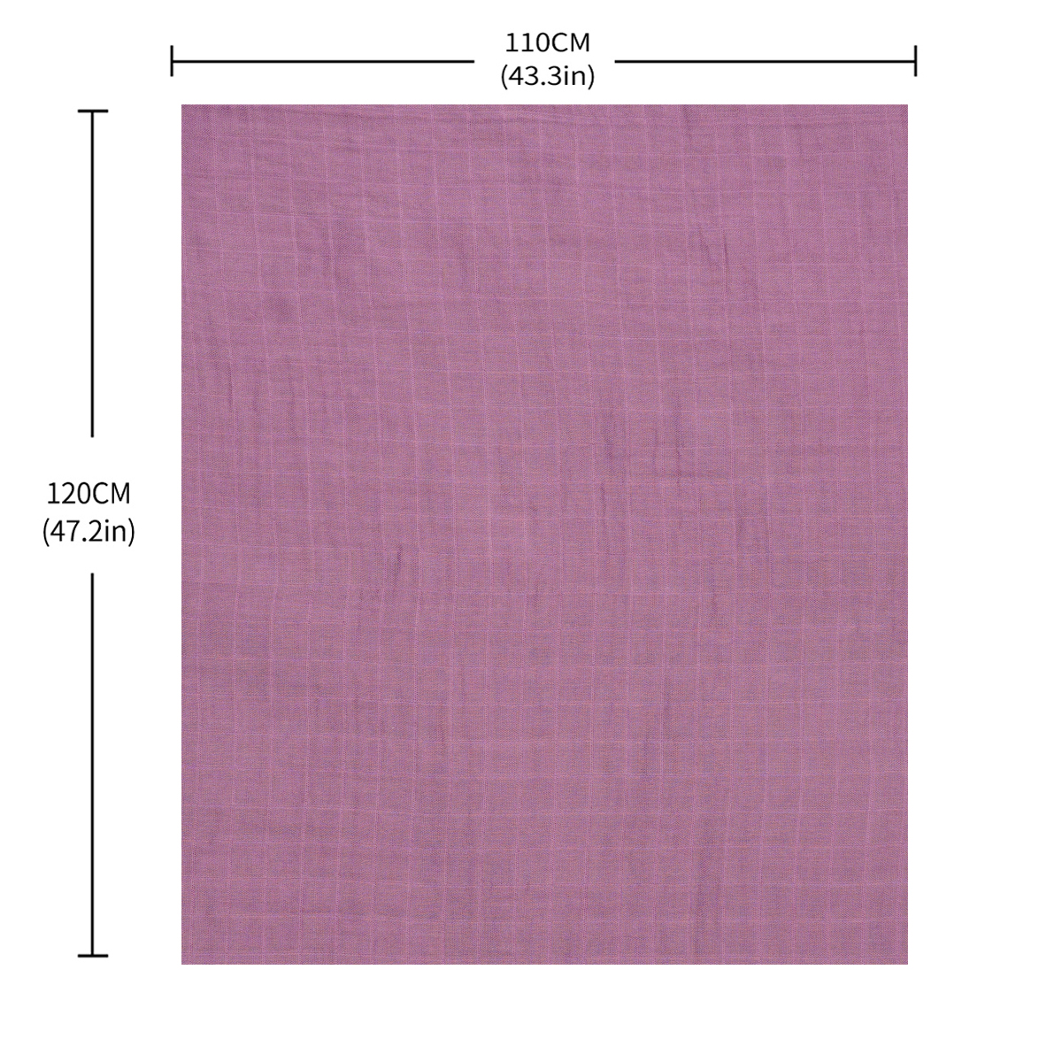 Elinfant 2PCS Solid Color 100% - Swaddle Blanket Muslin reseña y precio