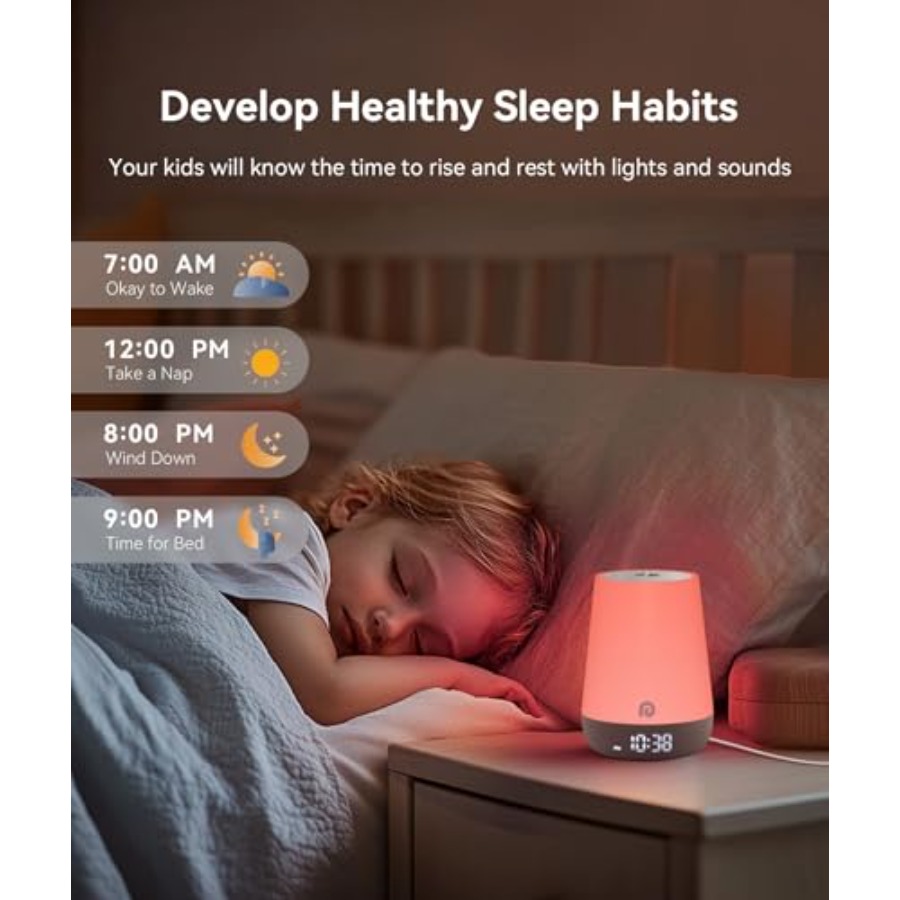 Nite 1 - Baby Sound Machine Sl - Sound Sleep Trainer Clock reseña y precio