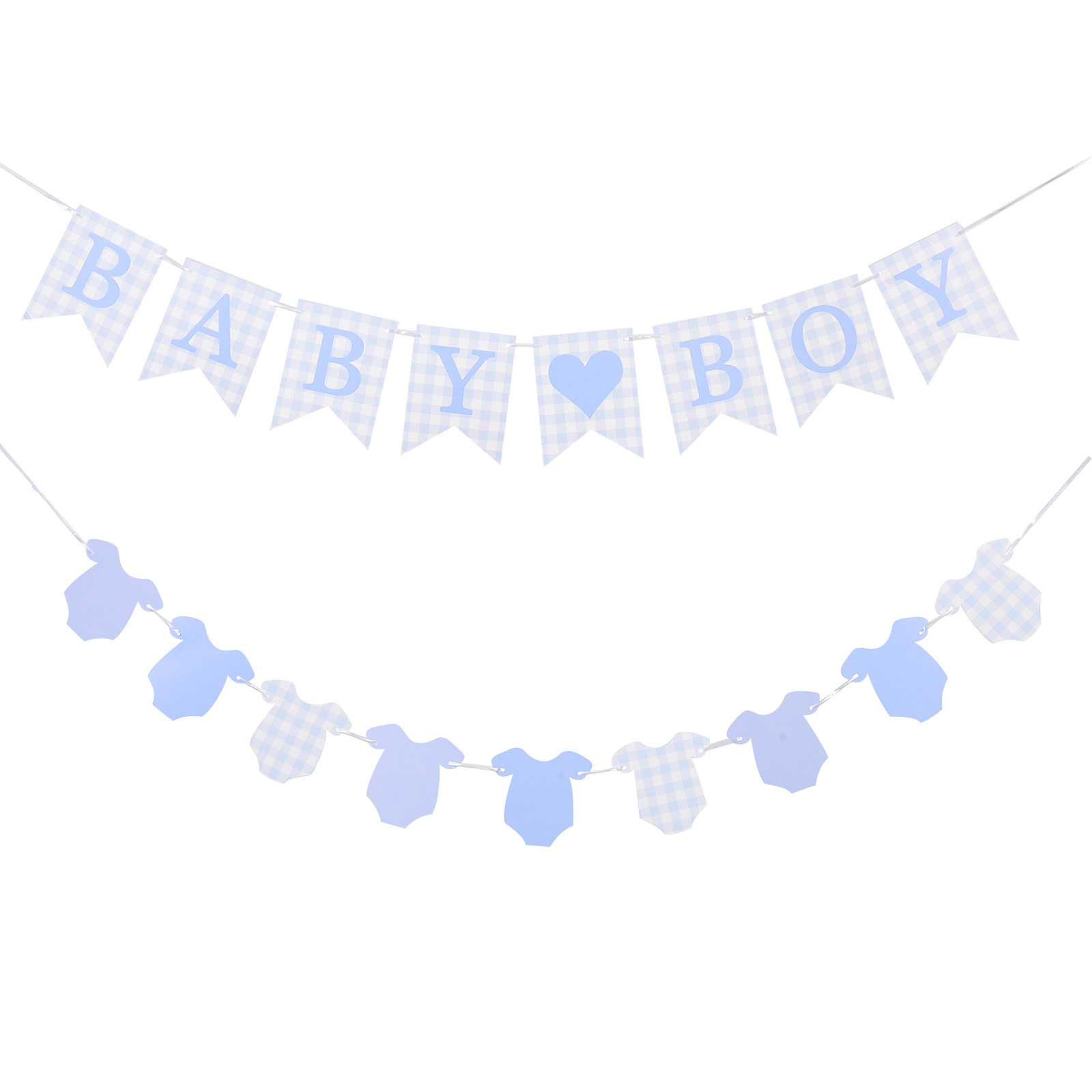 2Pcs Welcome Baby Boy Banner B - Baby Nursery Fabric reseña y precio