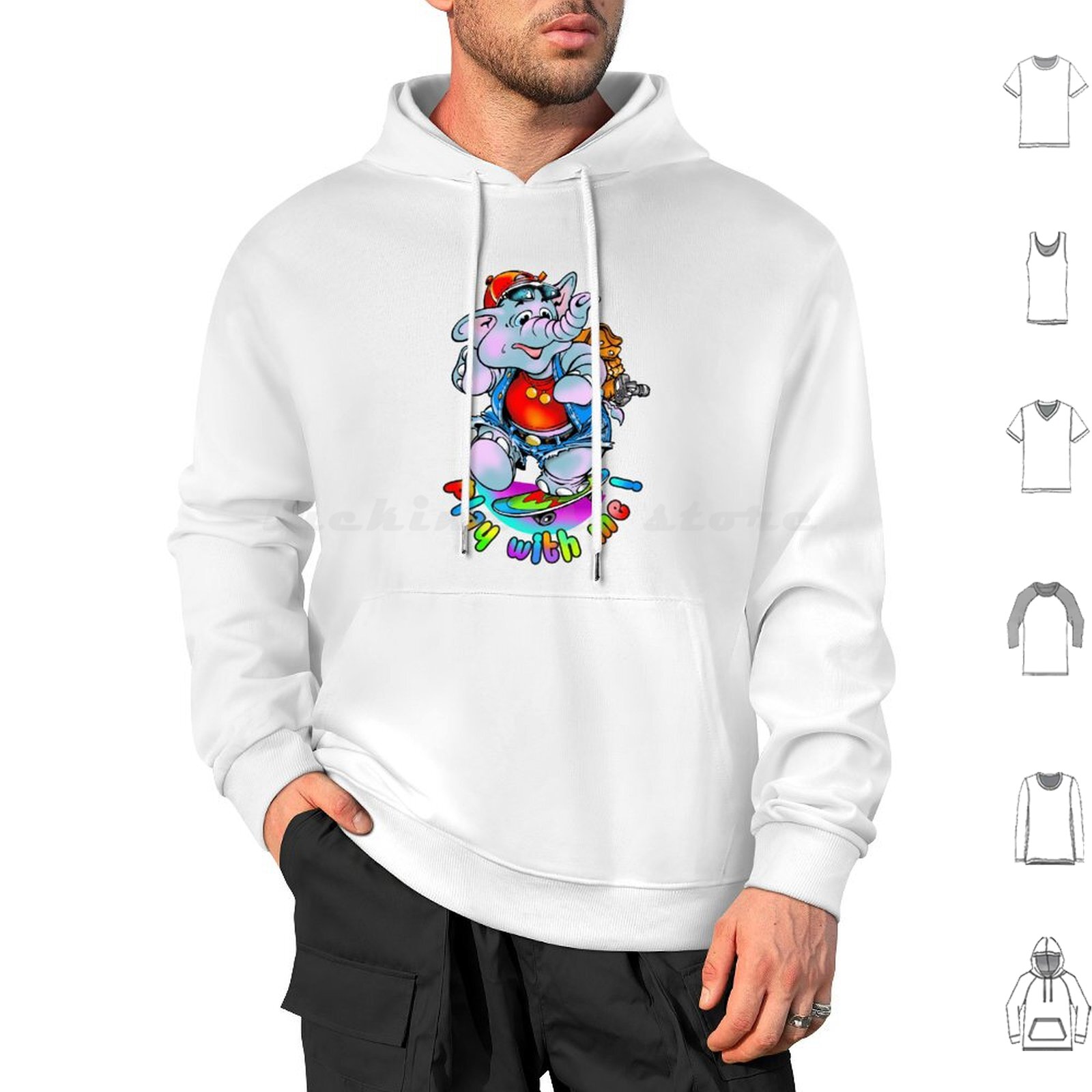 Play With Me ! Hoodies Long Sl - Baby Nursery Zoo Animals reseña y precio