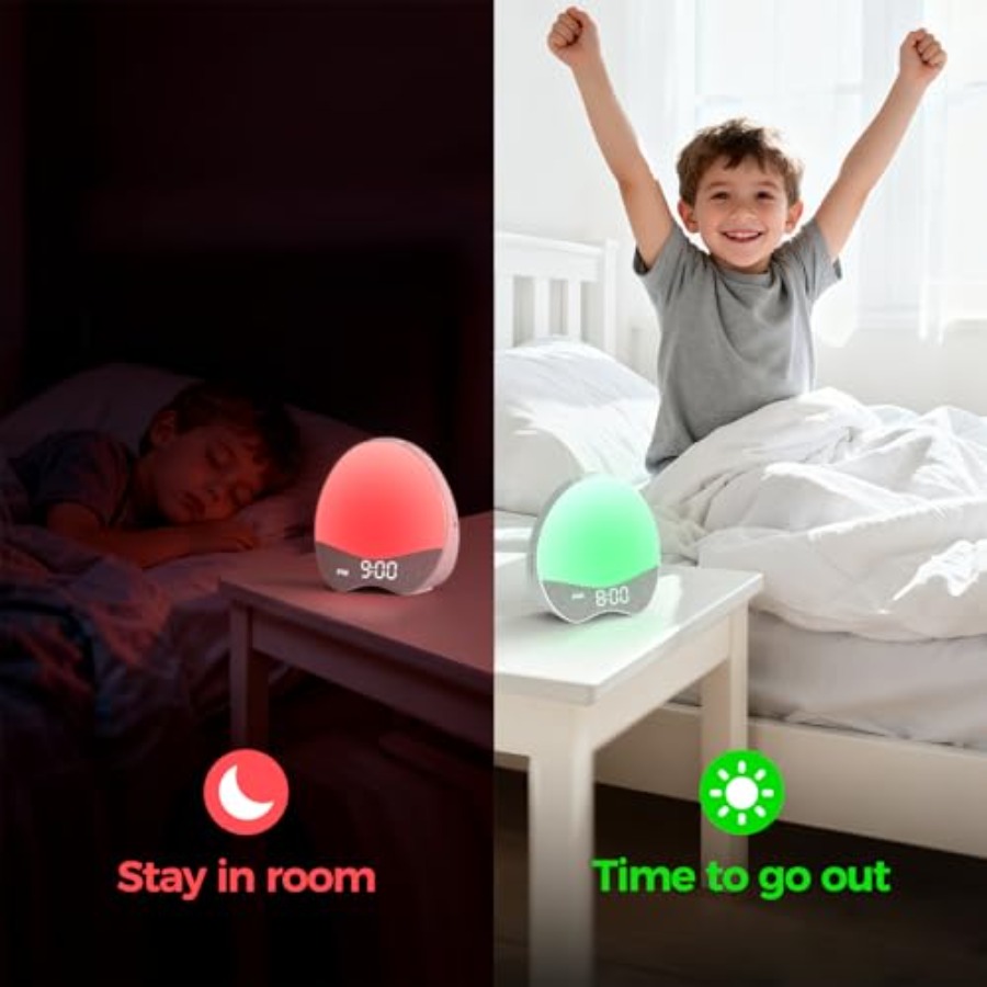Ok to Wake Alarm Clock for,Sle - Sound Sleep Trainer Clock reseña y precio