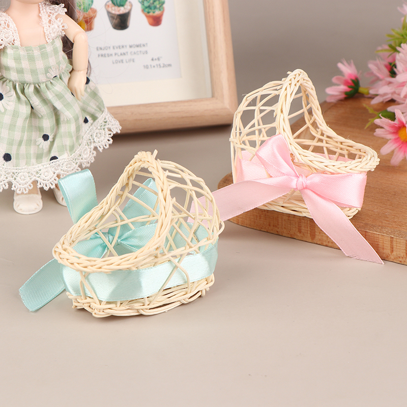 Dollhouse Miniature Wooden Han - Baby Nursery Decor reseña y precio
