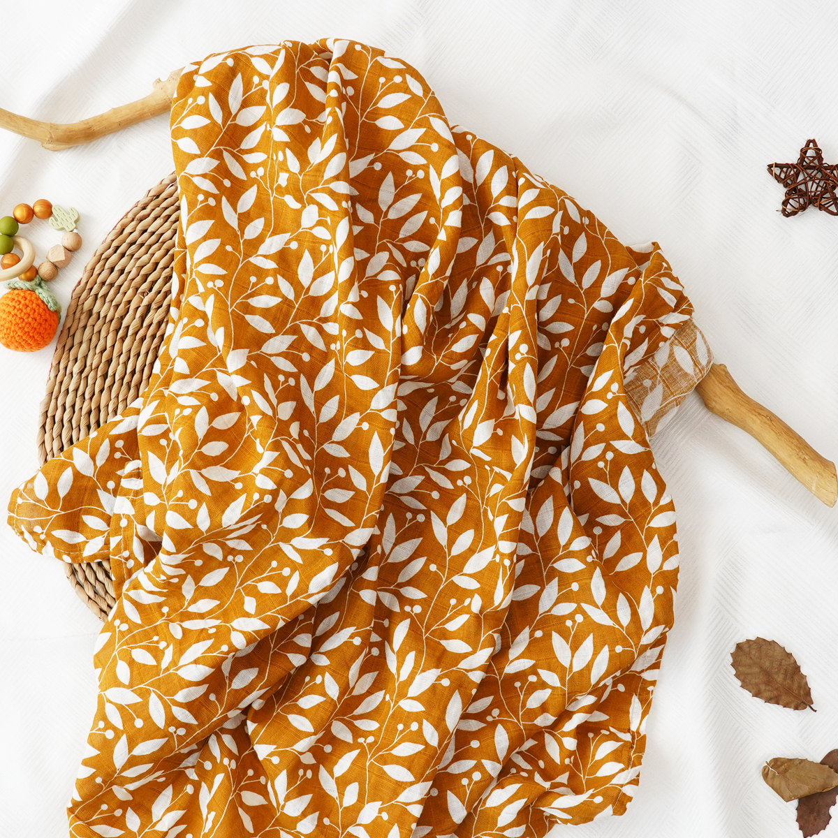 1PCS Baby Muslin Swaddle 120*1 - Swaddle Blanket Muslin reseña y precio