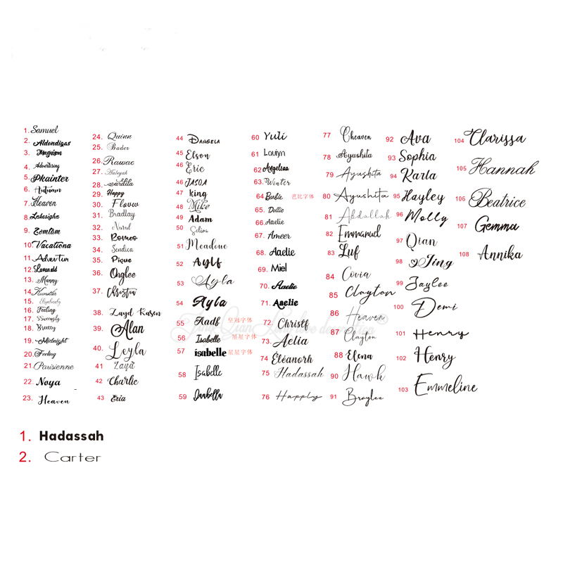 Custom Personalised Double lay - Baby Nursery Name Letters reseña y precio