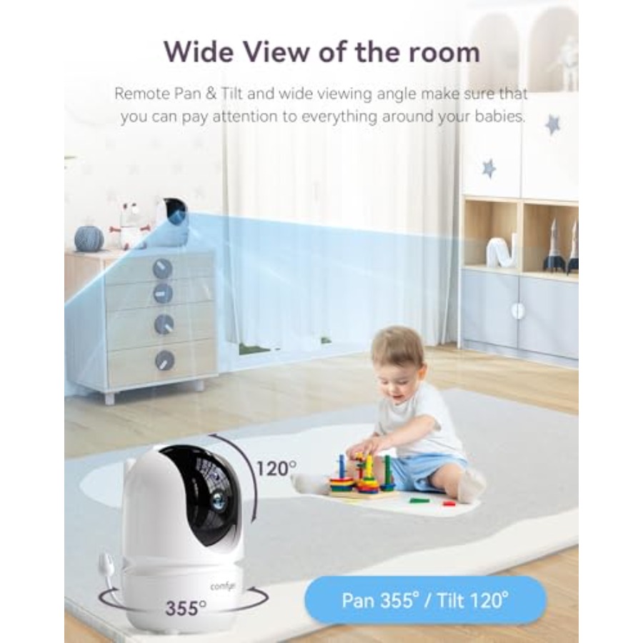 Add-on Camera Baby Monitor BM0 - Baby Nursery Videos reseña y precio