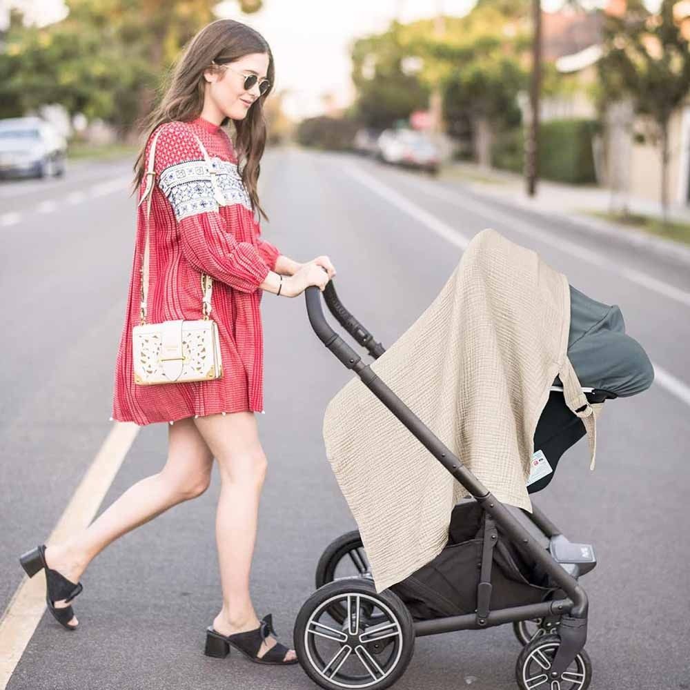 Breathable Cotton Breastfeedin - Nursing Cover Breastfeeding reseña y precio