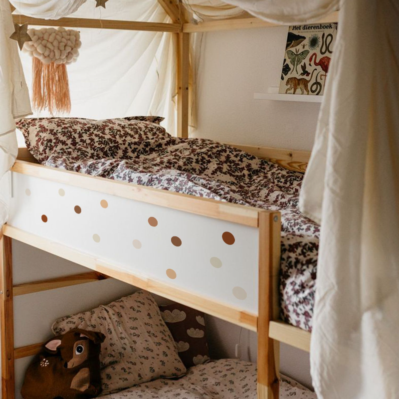 Creative Boho Polka Dot Wall S - Baby Nursery Vintage reseña y precio