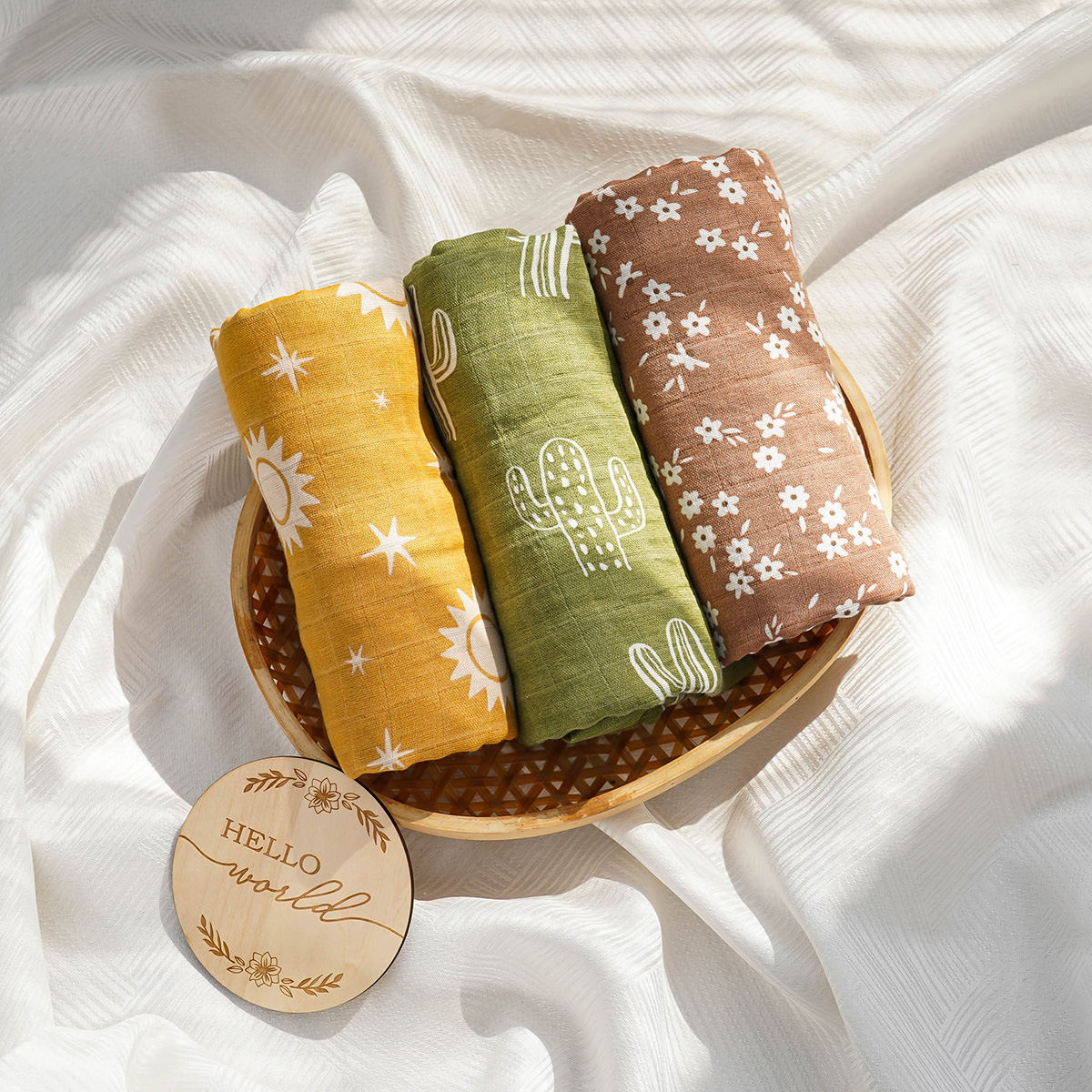 HappyFlute 120x110cm Muslin Ba - Swaddle Blanket Muslin reseña y precio