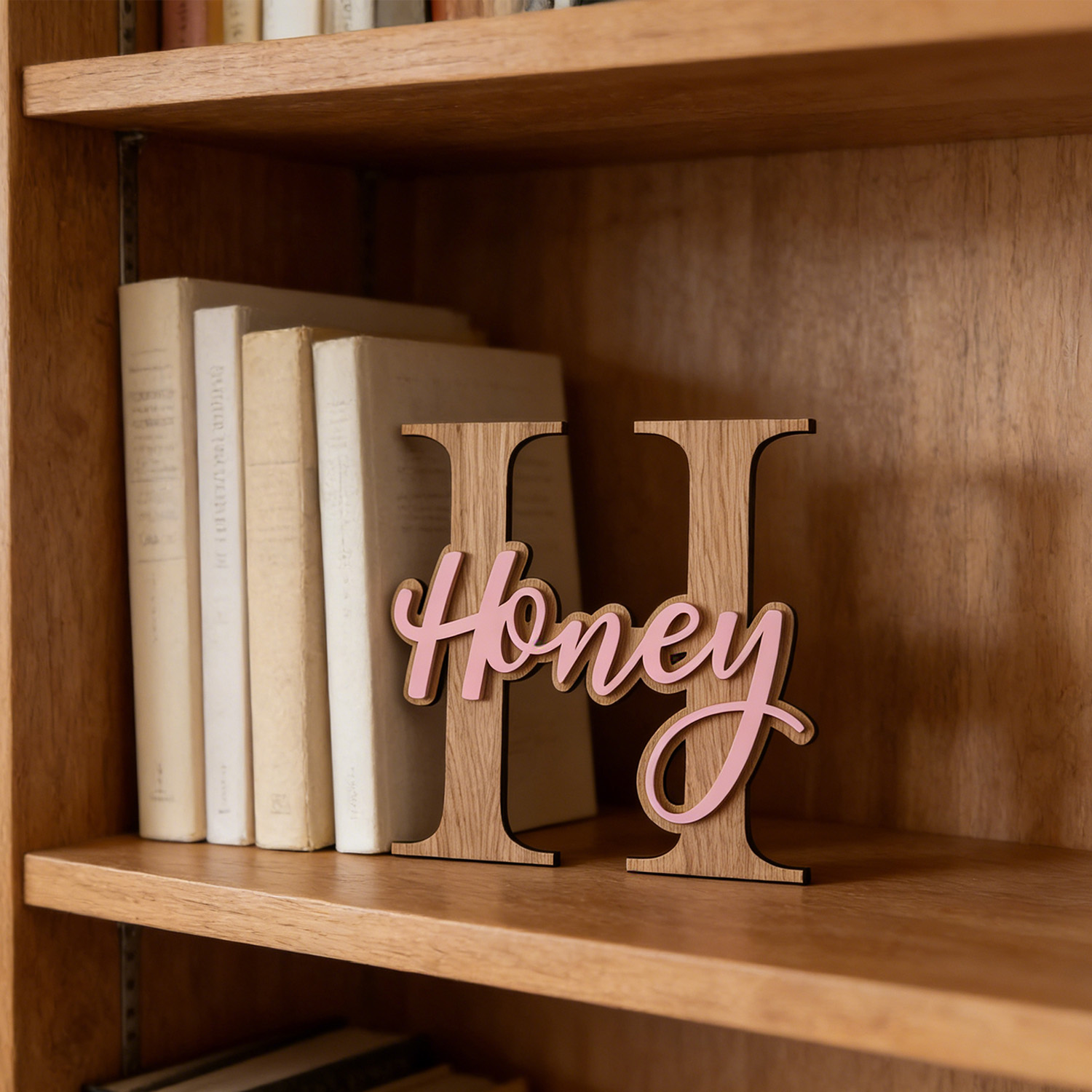1Pc Custom Pink Alphabet Name  - Baby Nursery Pink reseña y precio