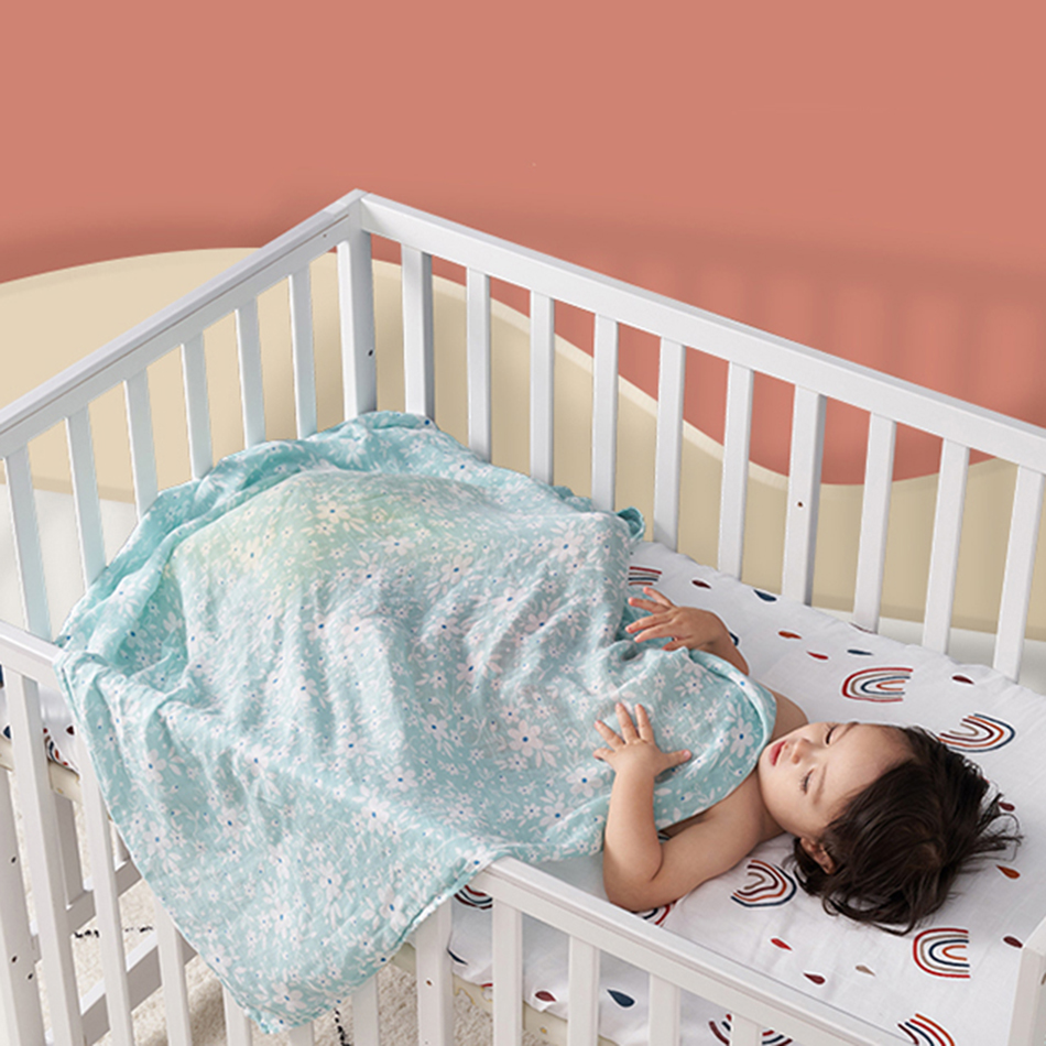 Elinfant Cute Soft Print Baby  - Swaddle Blanket Muslin reseña y precio