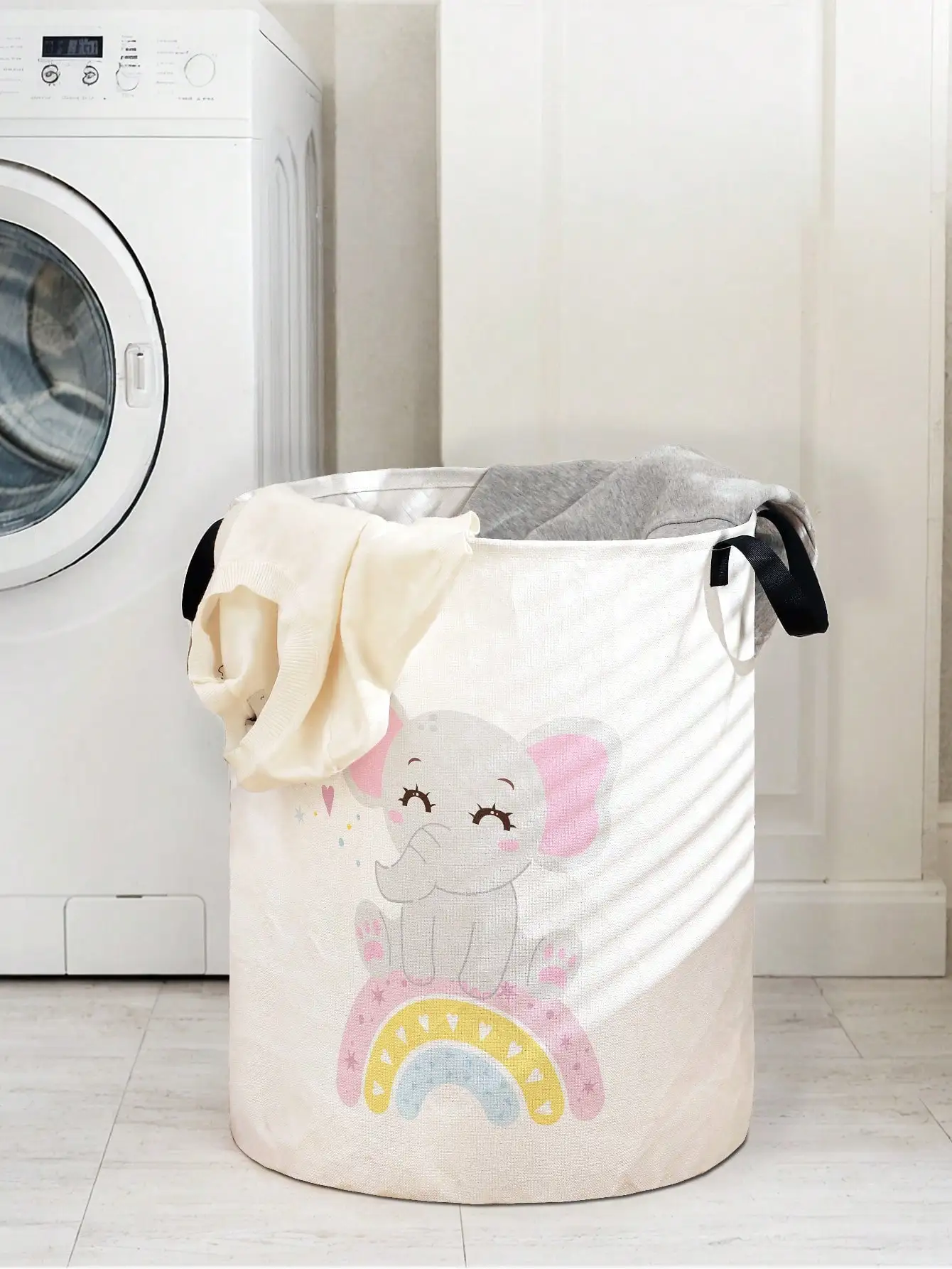 1pc Cute Elephant Pattern Fold - Baby Nursery Organizer reseña y precio