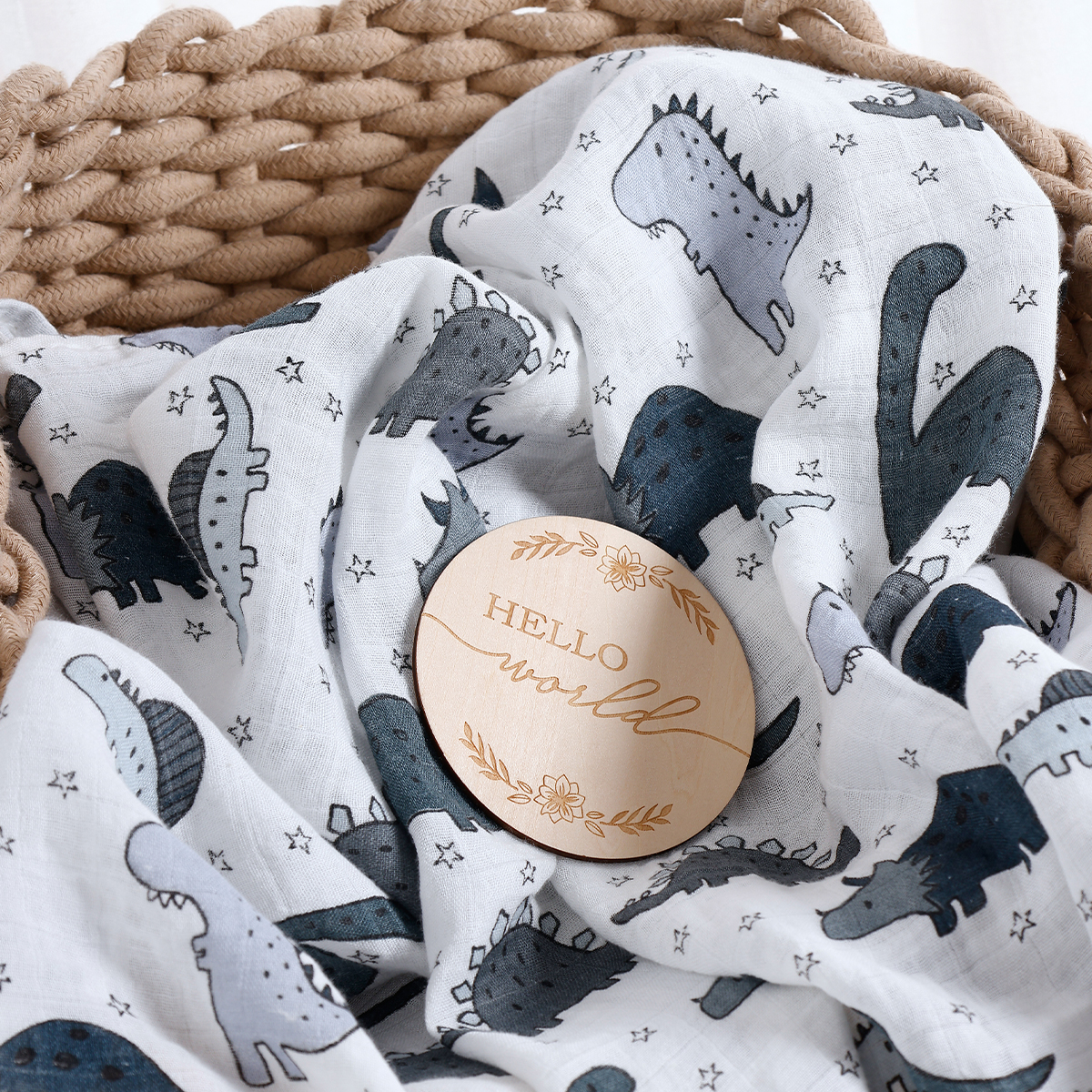 Happyflute 120*110CM  Muslin S - Swaddle Blanket Muslin reseña y precio