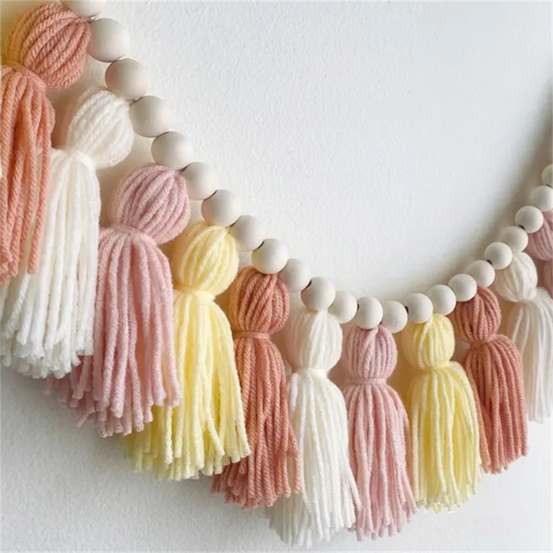 Yellow Boho Tassel Garlands Wa - Baby Nursery Yellow Walls reseña y precio