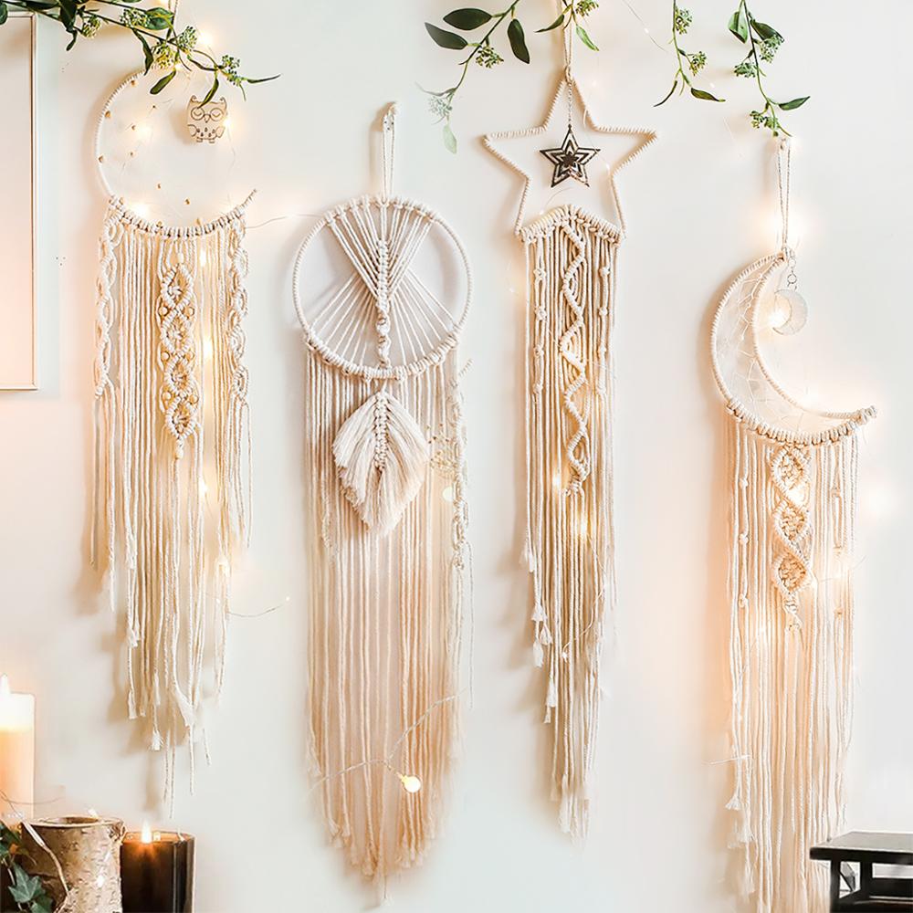 Macrame Dream Catcher Boho Hom - Baby Nursery Modern reseña y precio