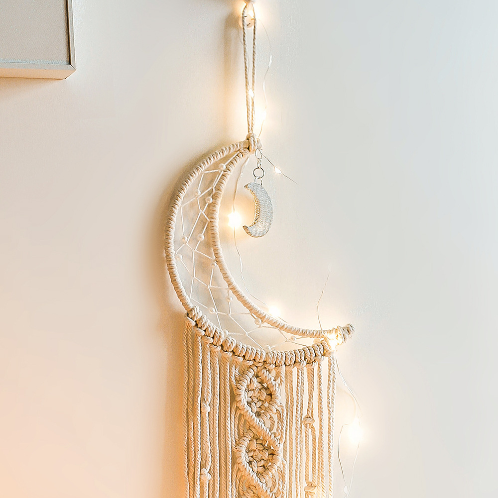 Macrame Dream Catcher Boho Hom - Baby Nursery Modern reseña y precio