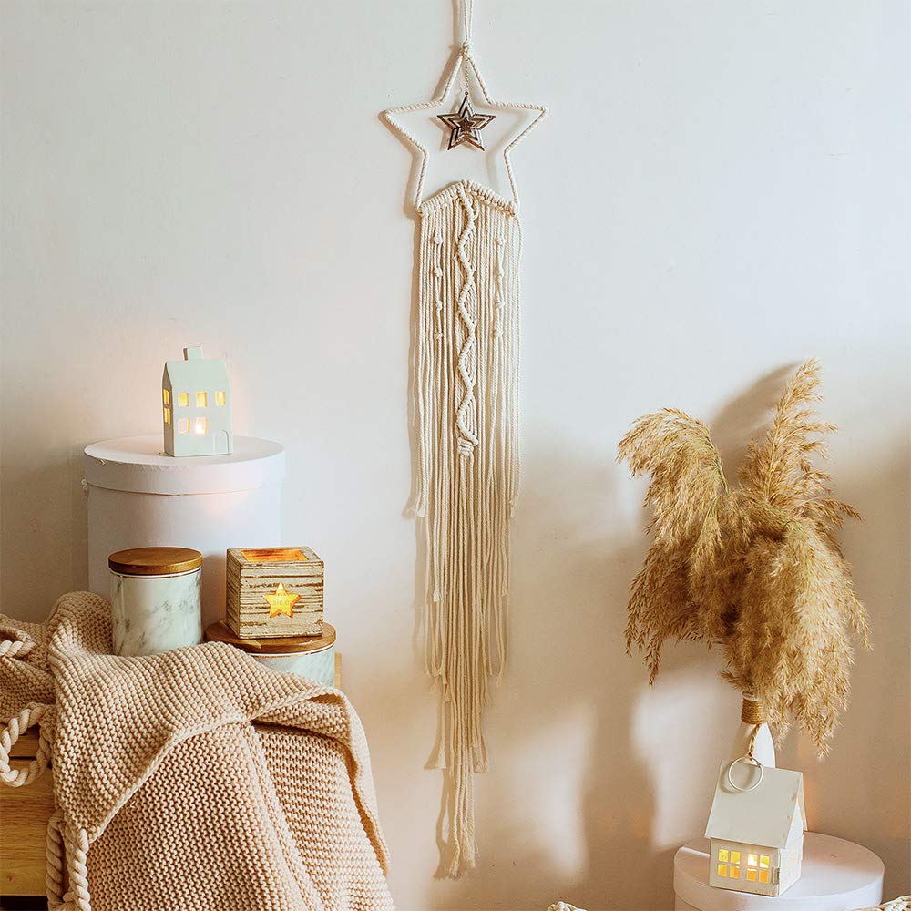 Macrame Dream Catcher Boho Hom - Baby Nursery Modern reseña y precio