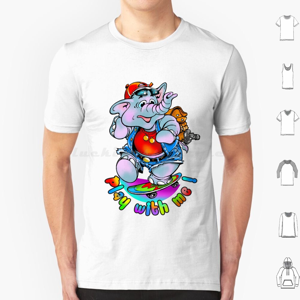 Play With Me ! T Shirt 6xl Cot - Baby Nursery Zoo Animals reseña y precio