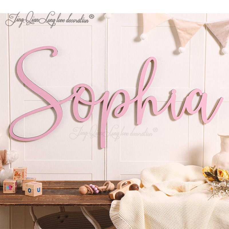 Custom Personalized Wood Name  - Baby Nursery Name Letters reseña y precio