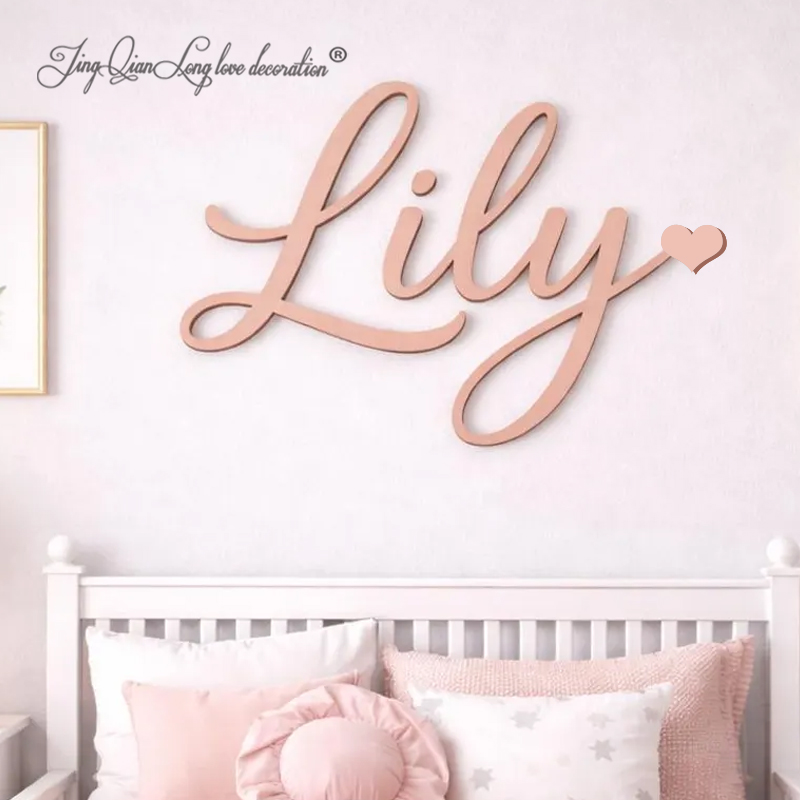 Custom  Wooden Name Sign Nurse - Baby Nursery Name Letters reseña y precio
