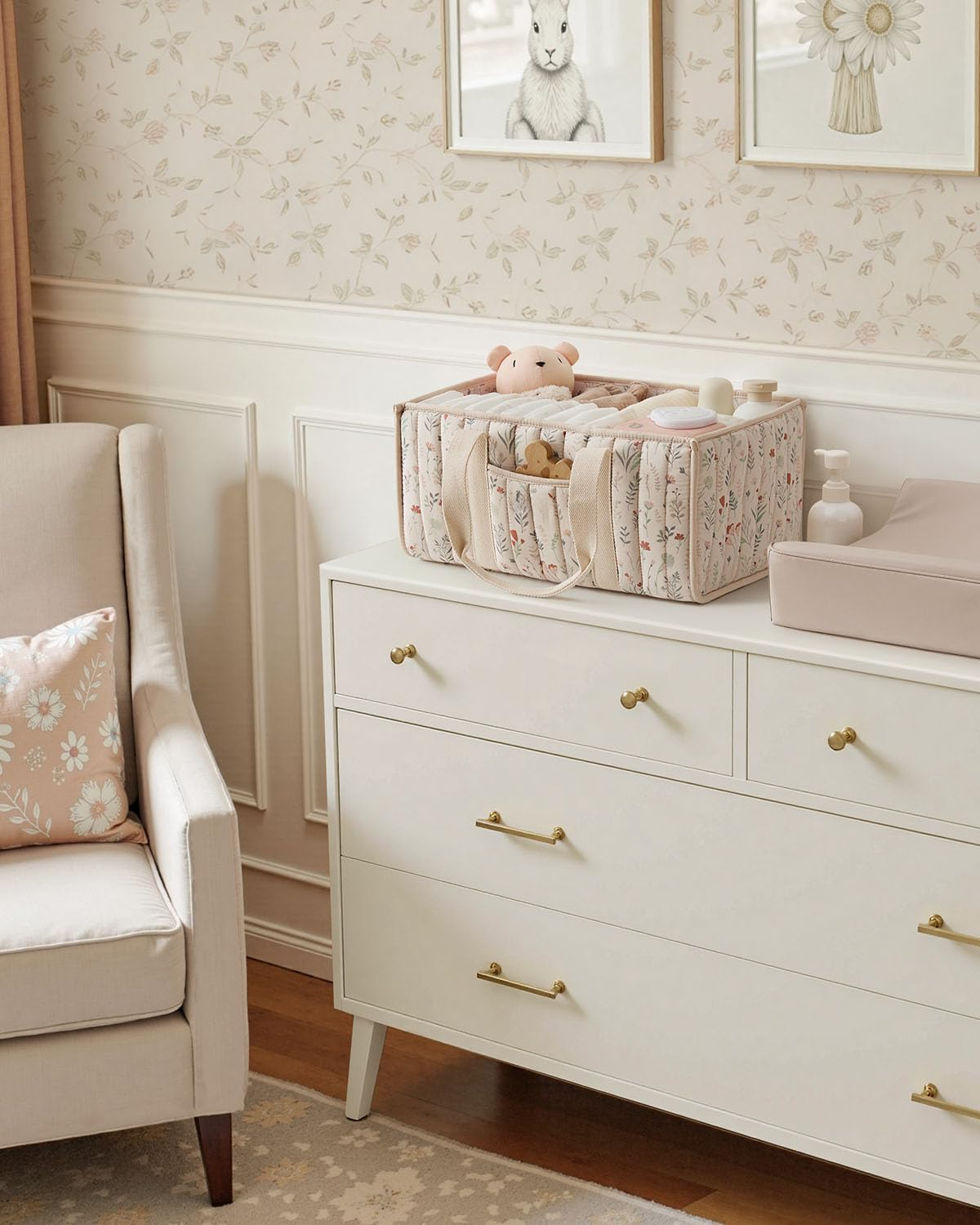 Diaper Caddy Organizer, Stylis - Baby Nursery Organizer reseña y precio
