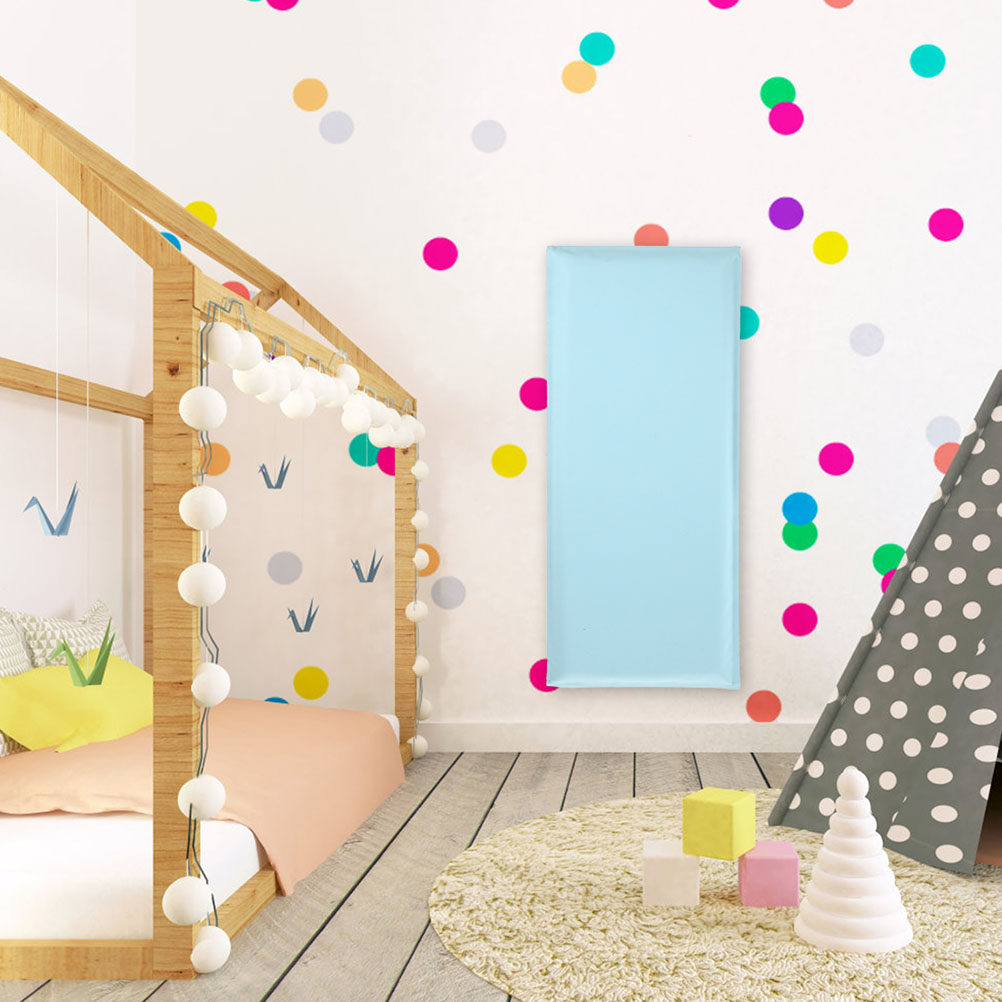 2Pcs Baby Proof Wall Padding Y - Baby Nursery Yellow Walls reseña y precio
