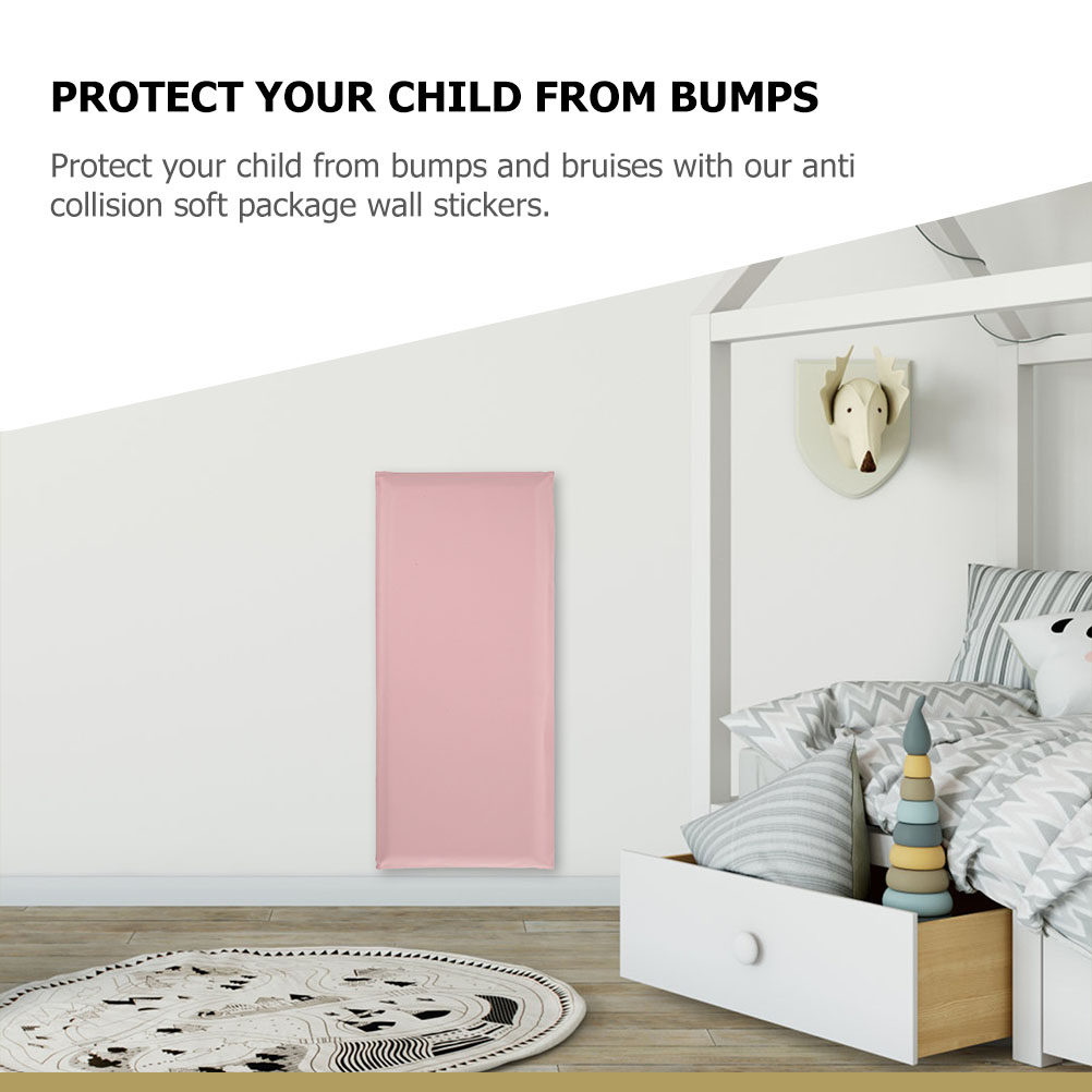 2Pcs Baby Proof Wall Padding Y - Baby Nursery Yellow Walls reseña y precio