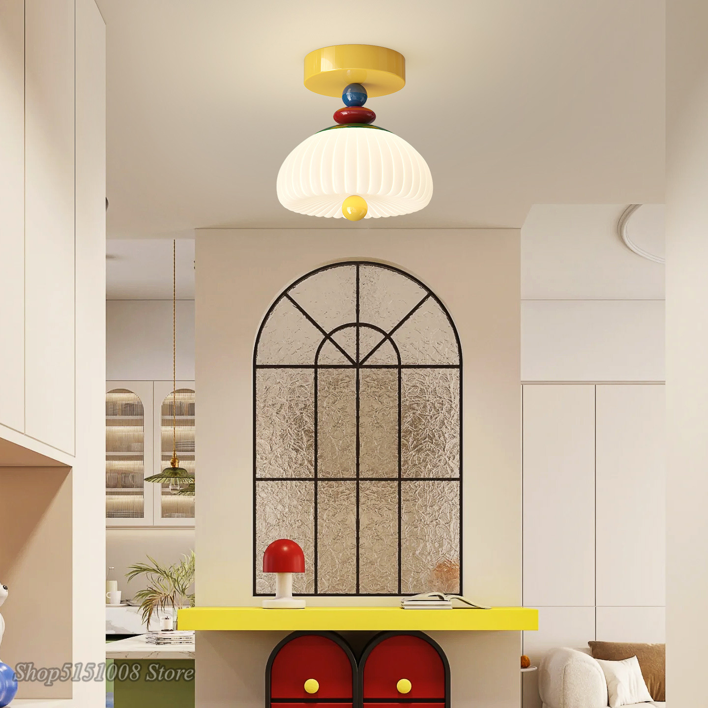 Girl Boy Children's Room  LED  - Baby Nursery Yellow Walls reseña y precio