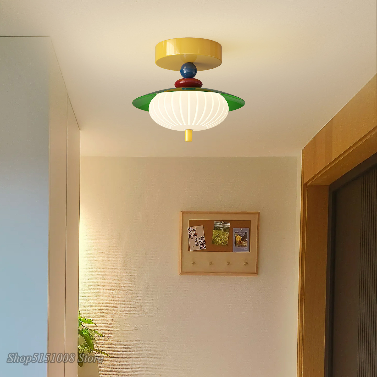 Girl Boy Children's Room  LED  - Baby Nursery Yellow Walls reseña y precio