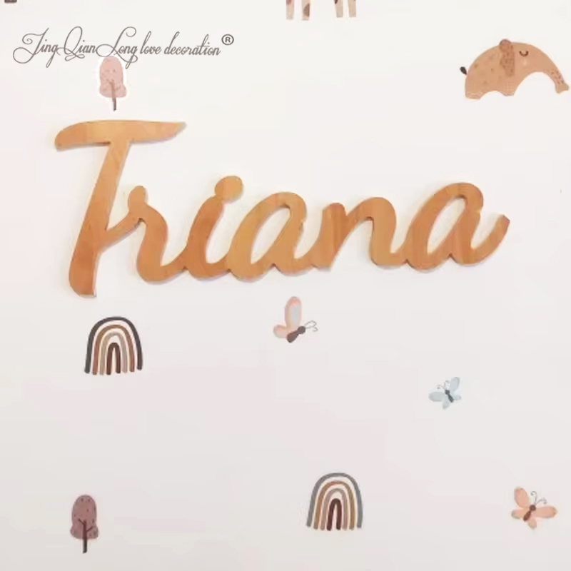 Custom Personalized Wooden Nam - Baby Nursery Name Letters reseña y precio