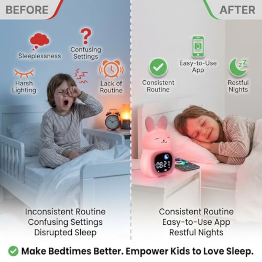 Sleep Trainer with App Control - Sound Sleep Trainer Clock reseña y precio