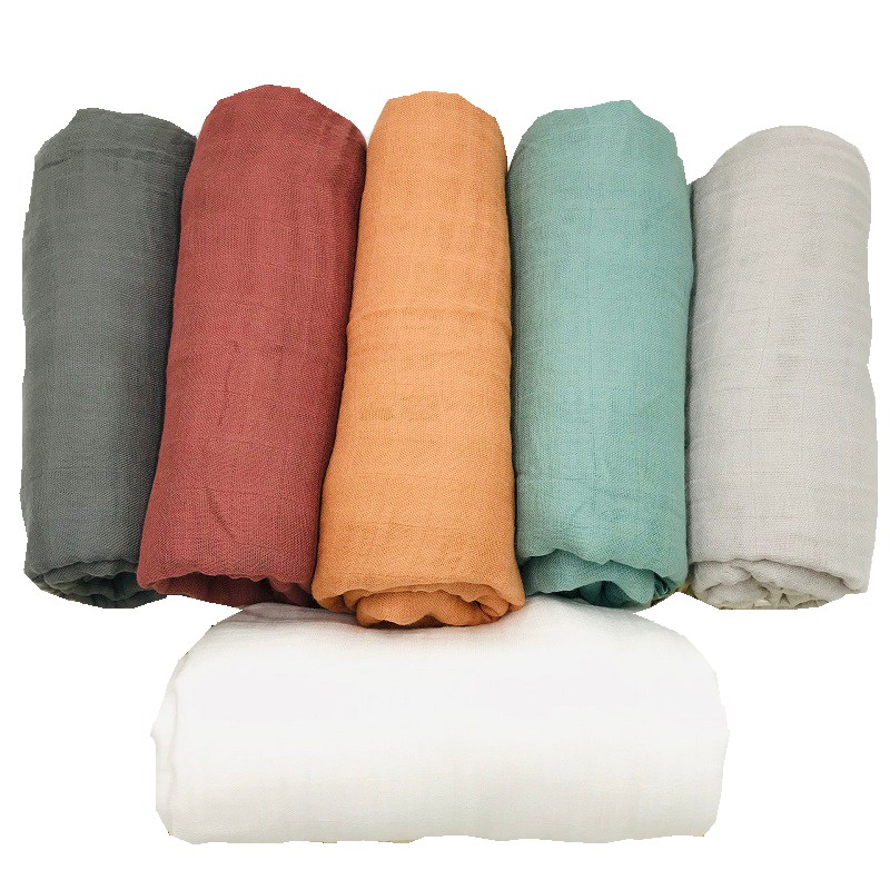 Pure Black Color Baby Wrap Ult - Swaddle Blanket Muslin reseña y precio