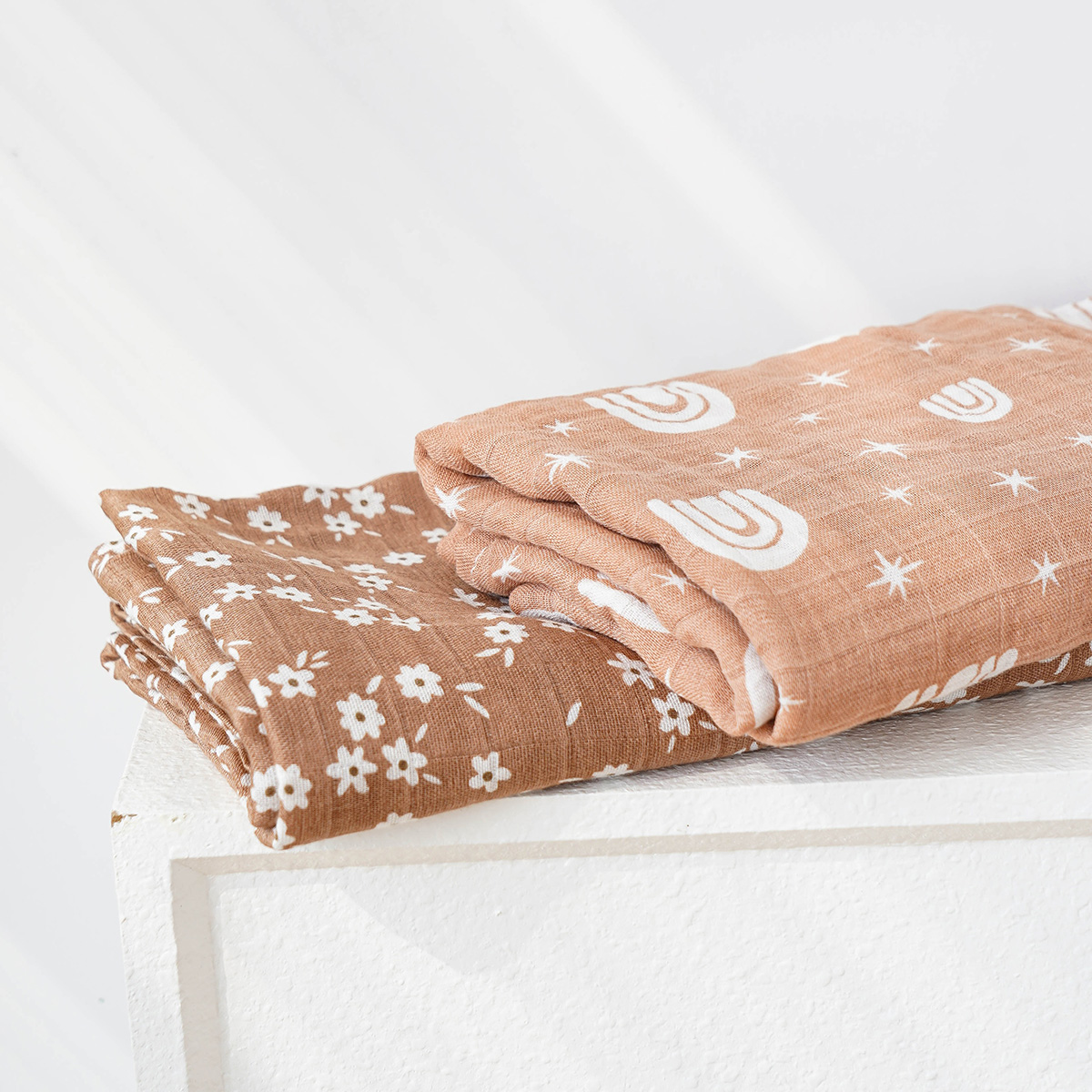 120x110cm 2 Layers Baby Muslin - Swaddle Blanket Muslin reseña y precio