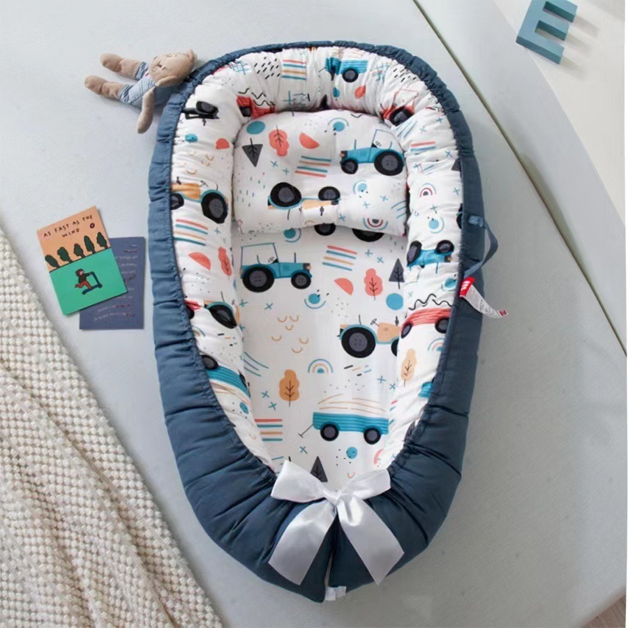 Baby Nest Bed Newborn Portable - Baby Nursery Co reseña y precio