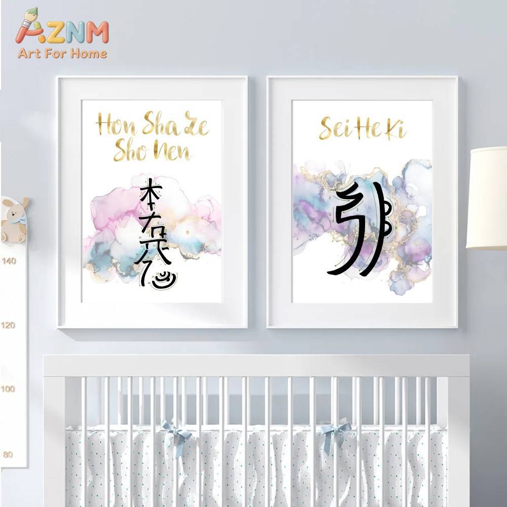 AZNM Cute Cartoon Animal Canva - Baby Nursery Modern reseña y precio