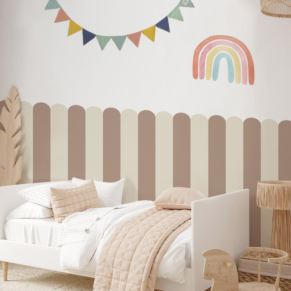 Multicolor Vertical Striped Ar - Baby Nursery Decor reseña y precio