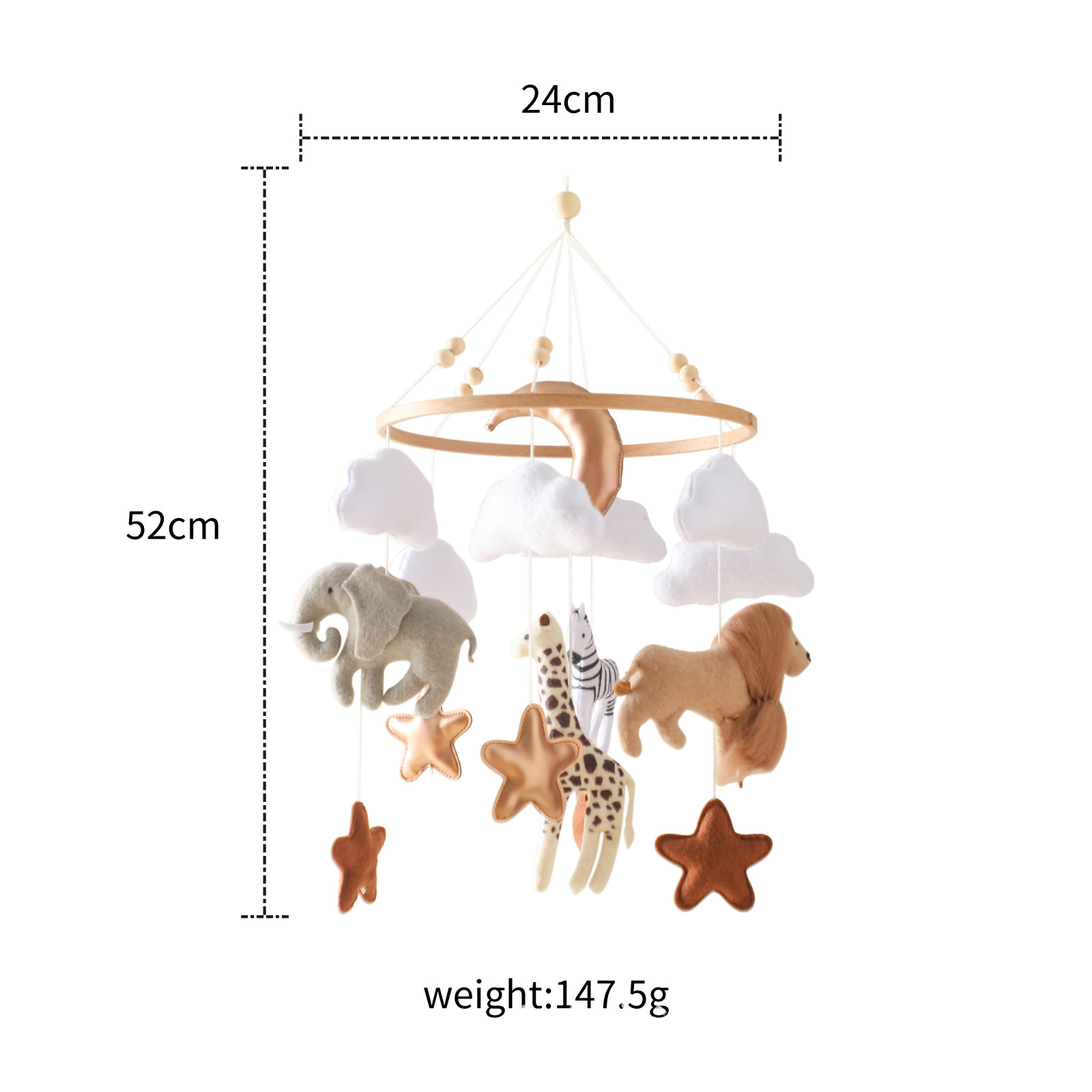 Hot Sale Nordic Handmade Felt  - Baby Nursery Modern reseña y precio