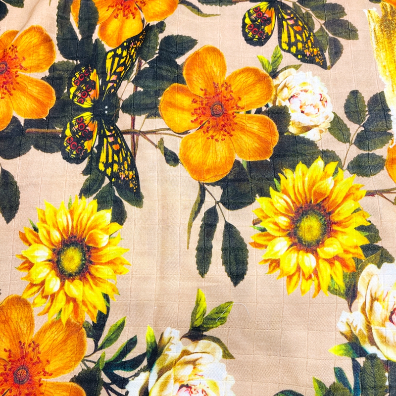 Digital Printing Soft Baby Mus - Swaddle Blanket Muslin reseña y precio