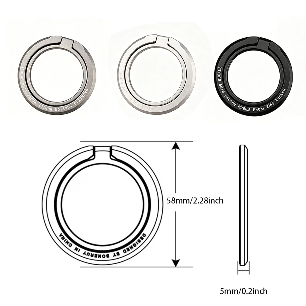 Magnetic Ring IPhone Holder Fo - Mobile Hanger Arm reseña y precio