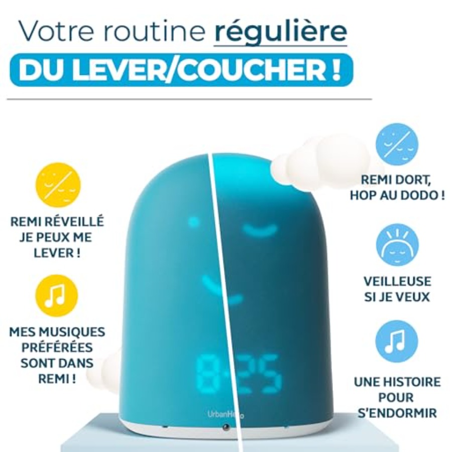 REMI - The Ultimate Ok to Wake - Sound Sleep Trainer Clock reseña y precio